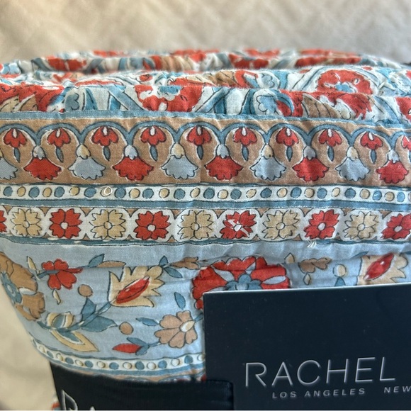 NEW Rachel Zoe Pasley Hand Stitched King Quilt 106"x92" - Picture 2 of 8